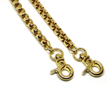box-chain, bagchain, gold, 120 cm (23)