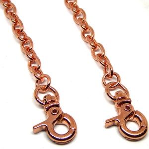 fine bagchain, rosegold, 120 cm 31 image 2