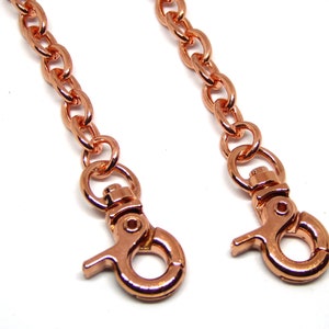 fine bagchain, rosegold, 120 cm 31 image 3