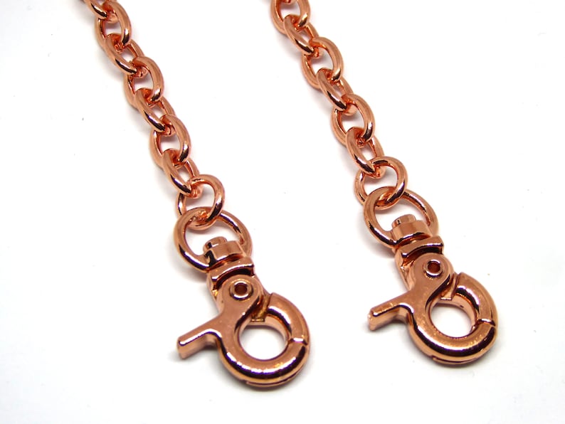 fine bagchain, rosegold, 120 cm 31 image 3