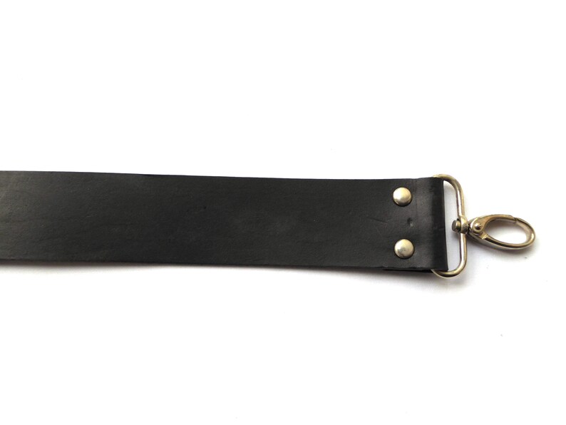 bag handle, genuine leather, black, 40 cm53 image 3