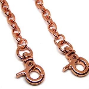 fine bagchain, rosegold, 120 cm 31 image 1