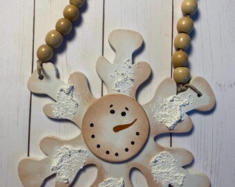 Frosted Snowflake