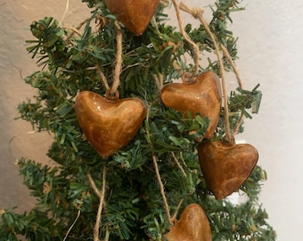 Rusty Puffy Hearts 6