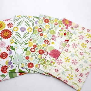 5 Gift bags with floral pattern GT044 image 1