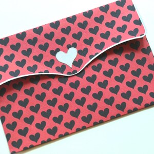 3 Gift envelopes with Hearts BU019 image 3