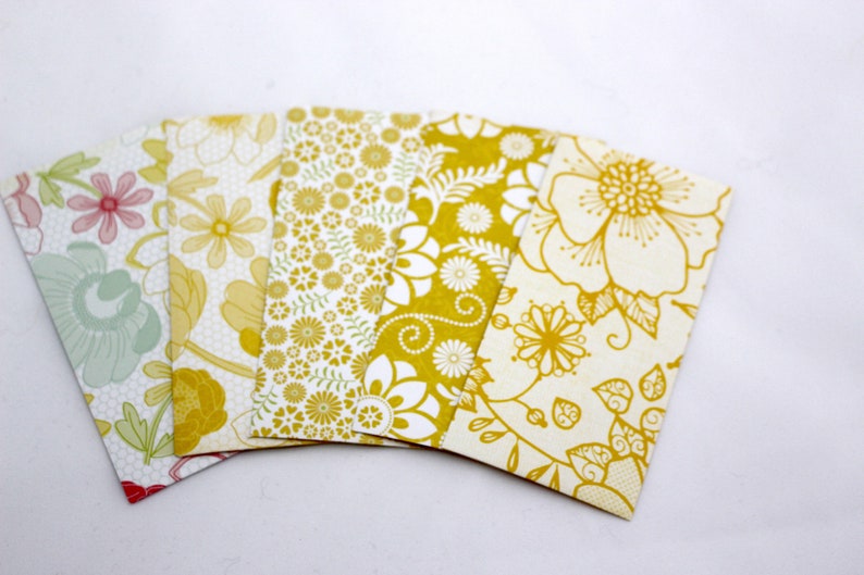 5 Gift bags with floral pattern GT041 image 1