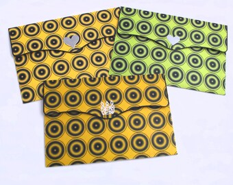 3 Gift envelopes with circles (BU027)