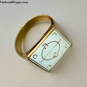 John Dee PELE ring Enochian talisman