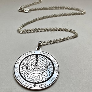 Amulet pentagramowy do ochrony, magiczny talizman Abby Julio