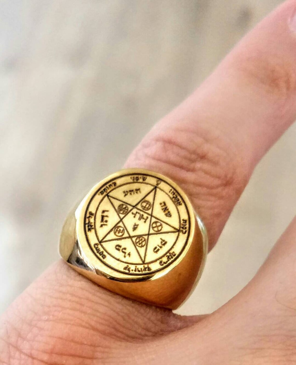 Witchcraft ring of love alchemy amulet wicca talisman God | Etsy