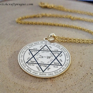 Your own custom Alchemy seal necklace amulet witchcraft talisman