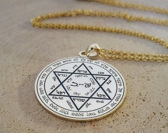 Deine eigene benutzerdefinierte Alchemie Siegel Halskette Amulett Hexerei Talisman