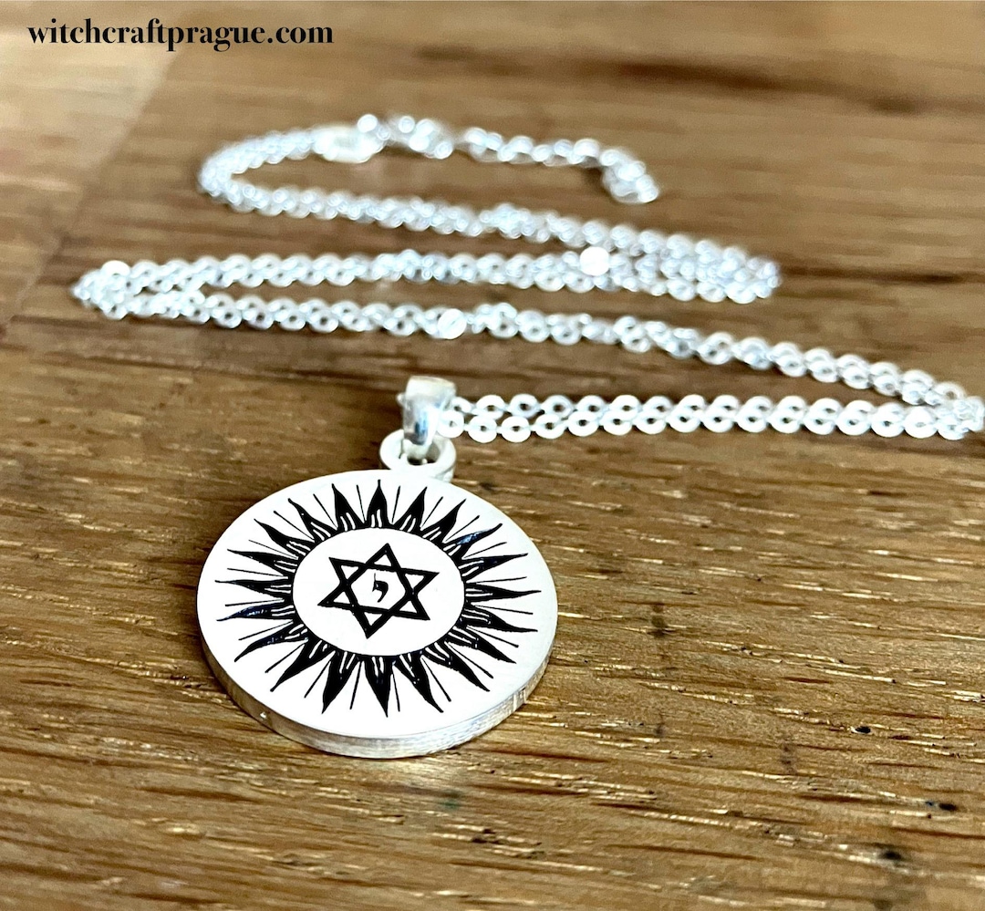Name of God Amulet Necklace, Protection Talisman, Success Pendant - Etsy