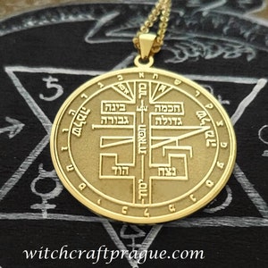 Custom Alchemy seal necklace amulet witchcraft talisman