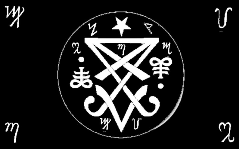 Alchemy Archangels Flag Witchcraft Talisman Wicca - Etsy