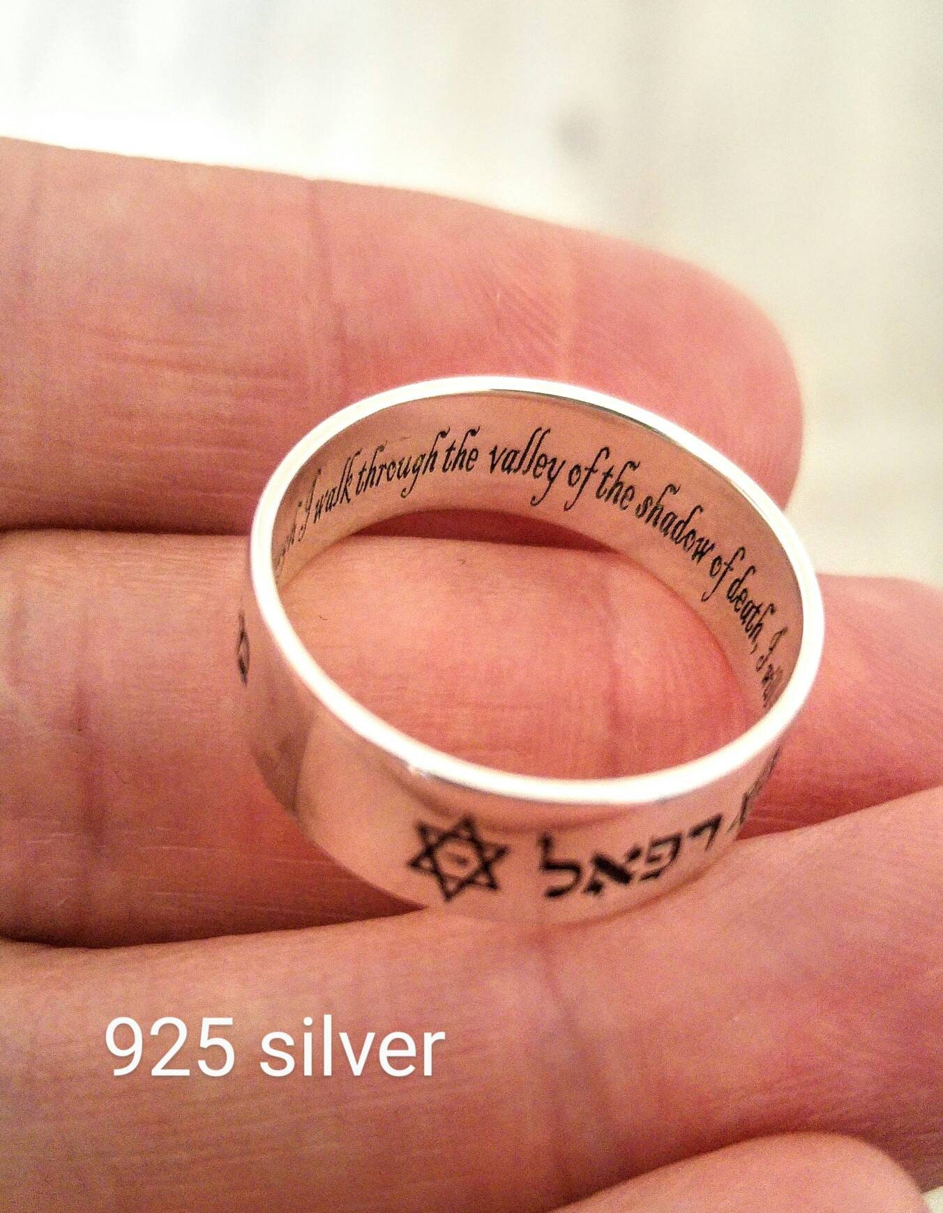Witchcraft Archangels Ring Amulet Protection Talisman - Etsy