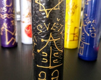 Customized witchcraft spell candle, love magic candle
