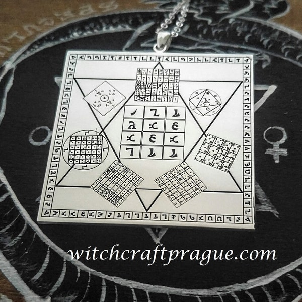 John Dee holy table enochian magic witchcraft angelic amulet
