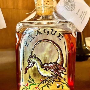 Poción alquímica personalizada, elixir de brujería auténtica, botella de magia medieval