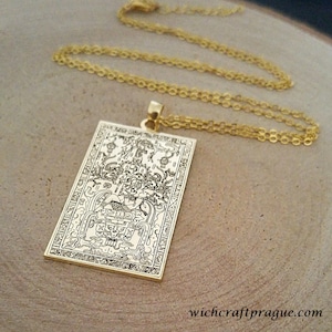 Mayan amulet necklace King Pakal 925 silver,warrior talisman