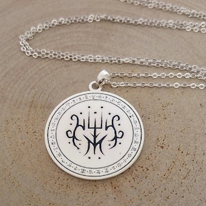 Witchcraft chaos magic sigil necklace magic amulet protection talisman