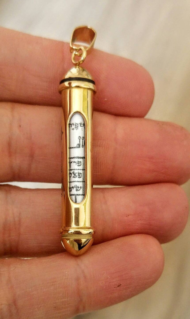 Witchcraft spell bottle amulet