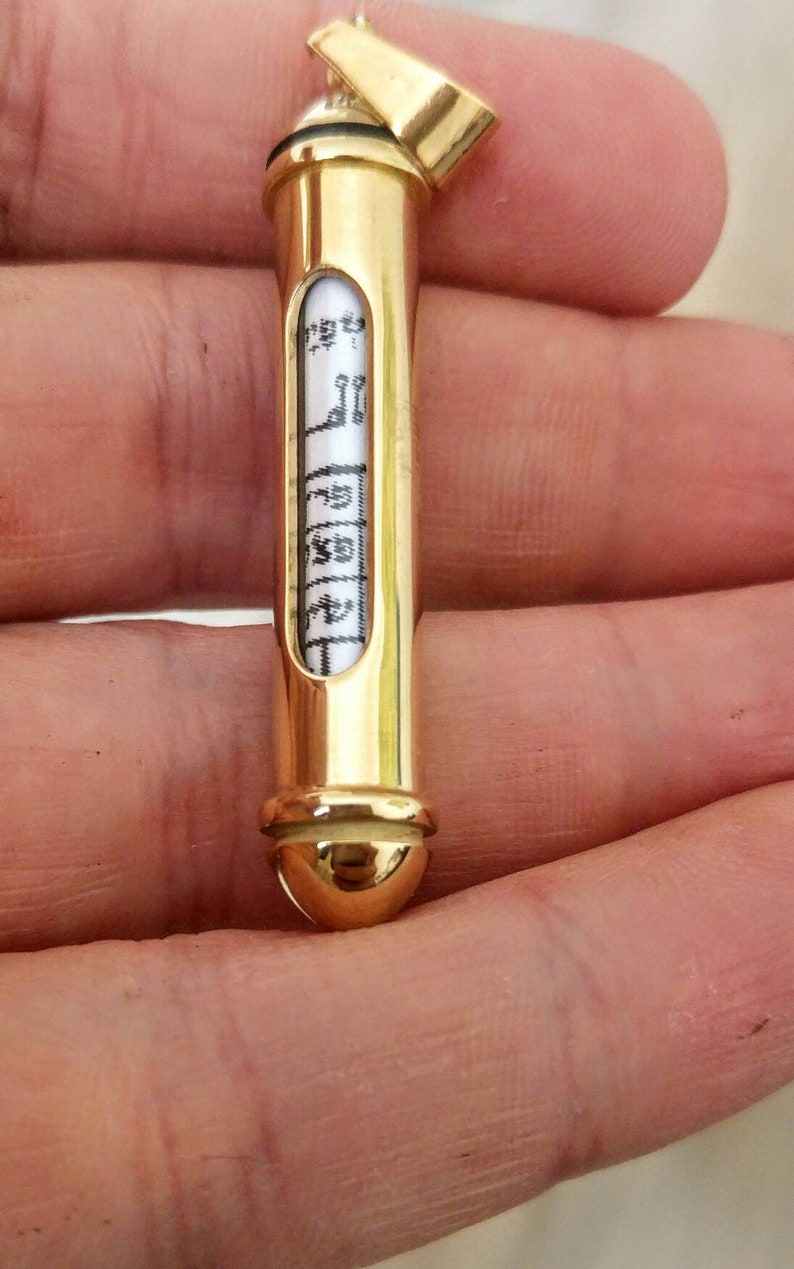 Witchcraft spell bottle amulet