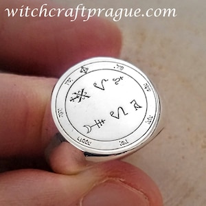 Amulet ring for gambling and extreme luck witchcraft talisman