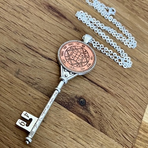 Colar de Cobre com o Quarto Pentáculo de Vênus: Talismã de Amor e Atração