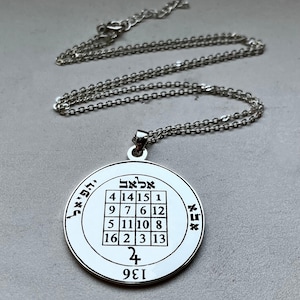 Jupiter talismanhalsband, rikedomsamulett, Magus rituellt hänge