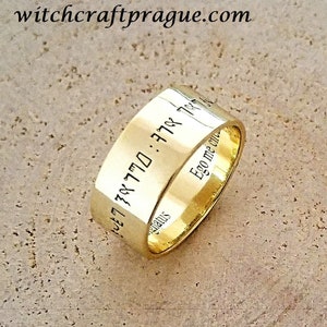 Witchcraft Amulet ring for blessing and success