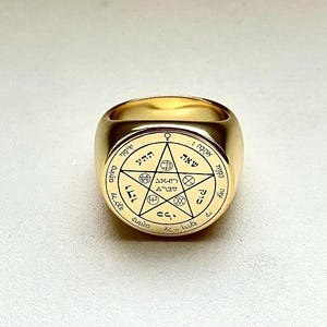 Witchcraft ring of love alchemy amulet wicca talisman God