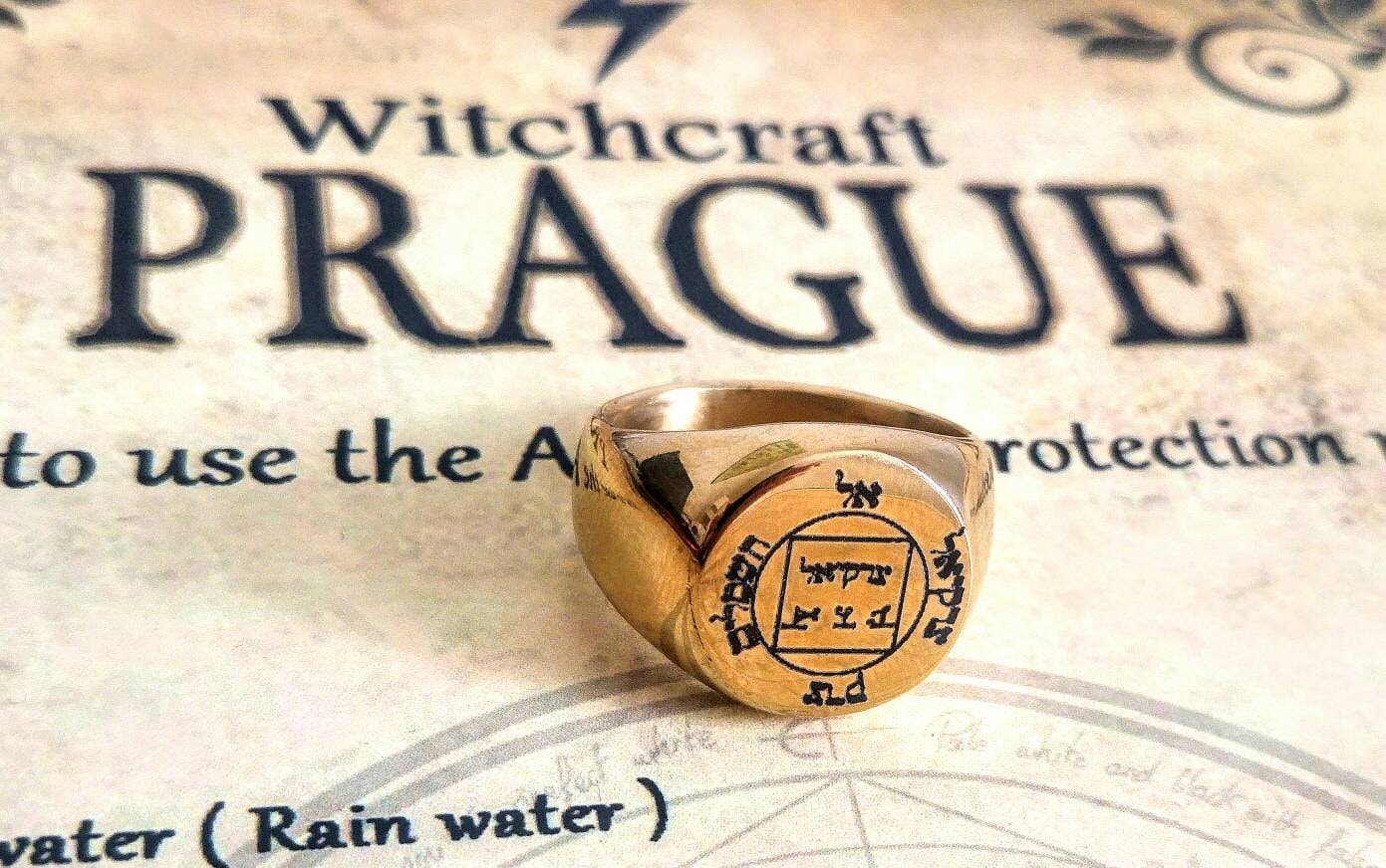 Archangel Zadkiel Sigil Ring Amulet Witchcraft Talisman - Etsy