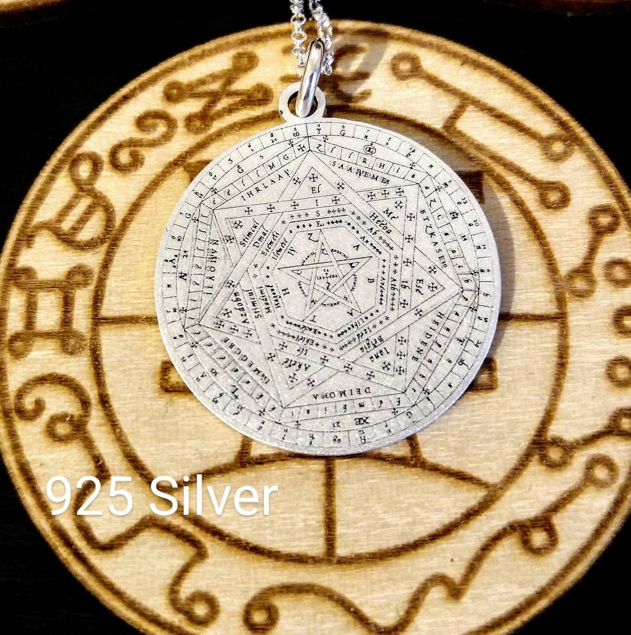 John Dee Sigillum Dei Aemeth,grand Pentacle,witchcraft