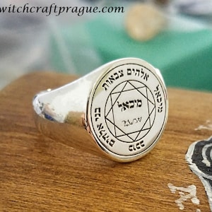 Archangel Michael sigil ring Alchemy amulet seal Witchcraft talisman