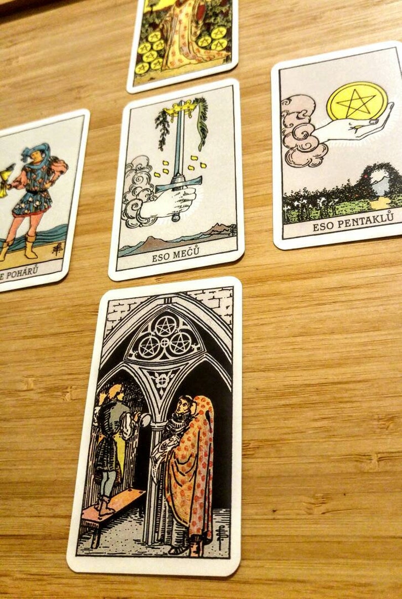 Witchcraft custom tarot cards reading Etsy