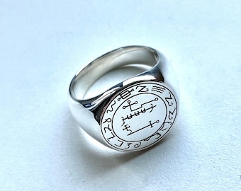 Witchcraft Astaroth Sigil ring amulet Goetia talisman