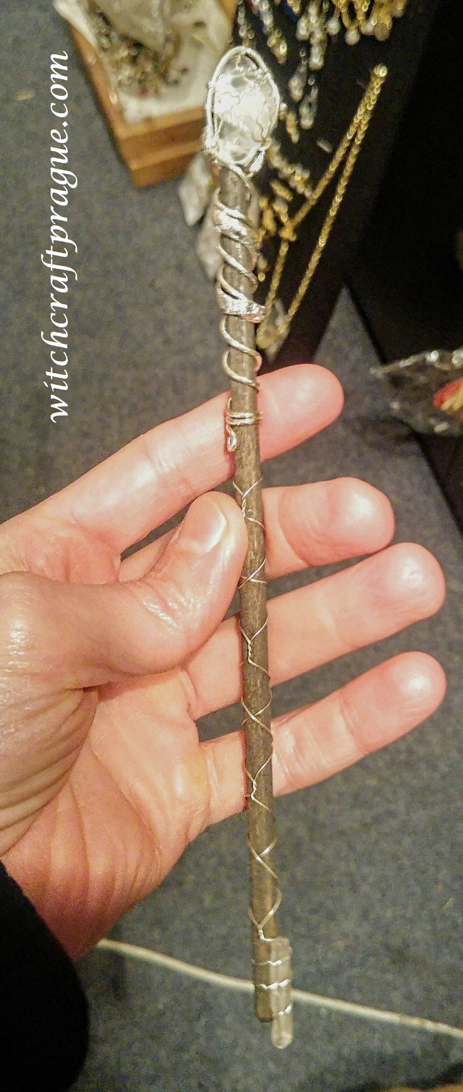 Witchcraft Magic Wand Handmade Crystals - Etsy
