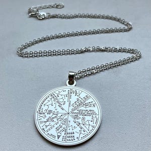 De Sumerische sterrenkaartketting planetaire hekserij-amulet