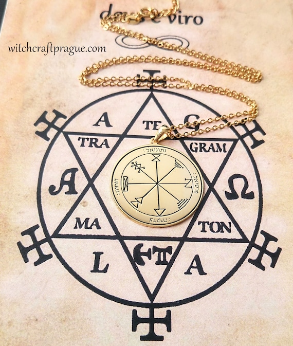 Seal of Solomon First Pentacle of Jupiter - Etsy Denmark