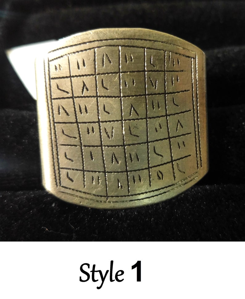 African voodoo ring witchcraft amulet protection talisman authentic