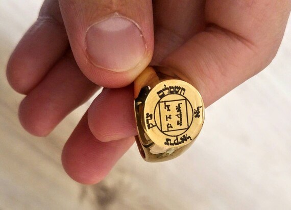 Archangel Zadkiel Sigil Ring Amulet Witchcraft Talisman - Etsy