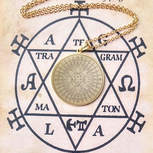 Amulet for success seal of Solomon