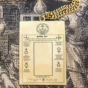 Tor der Alchemie Halskette Porta Alchemica Amulett für transcend