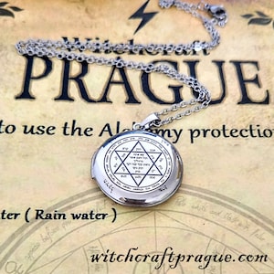Witchcraft Spell Pendant, Copper Talisman for Love & Protection, Occult Amulet, customised Esoteric Jewelry