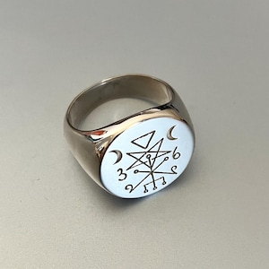 Alchemie Lilith Siegelring Goetia Siegel Hexenamulett Wicca Talisman