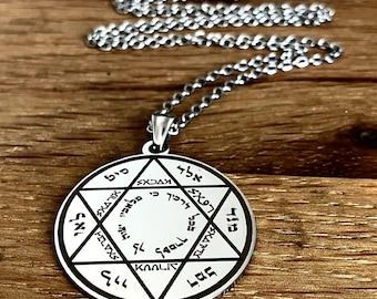 Ärkeänglar talismanhalsband, Skyddsamulett, Häxkonsthänge