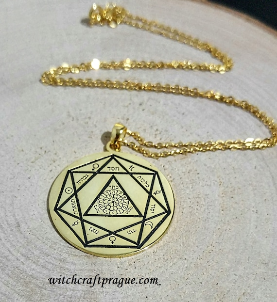 Gold plated Wisdom Amulet Gold plated Wisdom Amulet