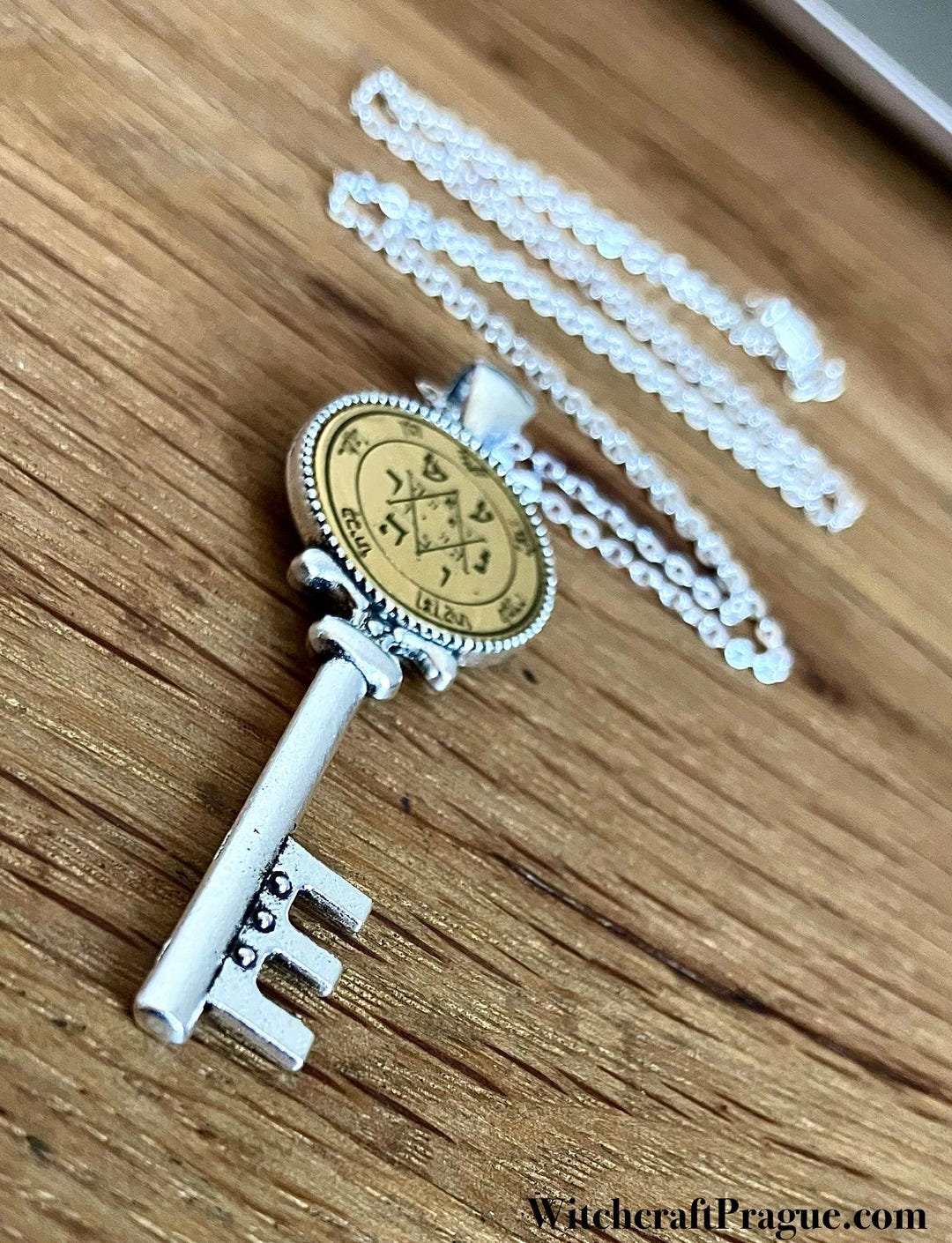 Witchcraft Amulet for Wealth, Jupiter Talisman Key - Etsy
